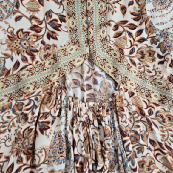 FREE PEOPLE Flowy Silky Top - Picture 8 of 9